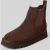 tamaris Boots van runder nappa met profielzool
