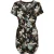 Urban Classics Dames kort jumpsuit met tropische riem