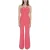 Silence Oranje Polyester Jumpsuit