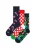 Happy Socks Sokken ‘X-Mas’  navy / groen / knalrood / wit