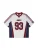AND1 Shirt ‘Respect The Game’  navy / bourgogne / zwart / wit