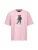 19V69 ITALIA Shirt ‘Tamaro Bear’  bruin / rosa / zwart / wit