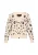 faina Gebreid vest ‘Fashion Look’  lichtbeige / zwart