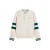 Tommy Hilfiger sweater – ecru/donkergroen