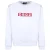 Dsquared2 klein bloklogo wit sweatshirt