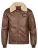 Petrol Industries – Heren PU Jas met Teddykraag Driftless – Bruin