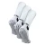 3-Pack Heren Bamboe Crew Grip Sokken | Versterkte Hiel & Teen Zachte Antislip Sokken