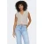 ONLY top gebreid beige