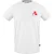Aquascutum Heren borst Logo Regular T-Shirt (Wit)