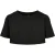 Urban Classics Meisjes Kimono Kort T-shirt (Zwart)