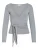 VILA Shirt ‘VIGina’  grijs