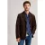 White Stuff Griffin Cord Check Shirt Dark Navy