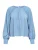 ONLY Blouse ‘ONLDINA METTE’  duifblauw