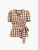 AmourLinen Blouse ‘Elisa’  bruin