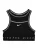 NIKE Sporttop ‘SWOOSH’  lichtgrijs / zwart