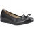 Hush Puppies Lucille Leren Zwarte Damesschoenen