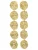 Pilgrim Oorbellen ‘Air’  goud