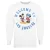Disney Dames/dames Los Angeles Mickey & Minnie Mouse Sweatshirt (Wit)