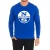 Sweater met lange mouwen en ronde hals 9024130 heren