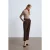 Hoge Taille Plisseerechte Broek