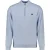 No Excess Pullover Half Zip Shoulder Detail Dusty Blue