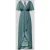Jake*s Cocktail midi-jurk van chiffon met diepe V-hals