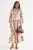 Patroon Maxi Jurk met Riem