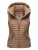 Navahoo Dames Gewatteerde Bodywarmer Shadaa – Lichte Weste met Afneembare Capuchon