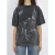 T-shirt met strassstenen