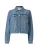 ONLY Tussenjas ‘ONLIVY’  blauw denim