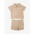 Malelions Jongens set baby mousseline polo crinckle
