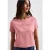 Street One Dames Shirt met folietekst in Roze