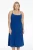 YOEK Travelstof jurk blauw