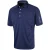 Island Green Heren Gestikt Golf Poloshirt (Inkt)