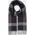Commander Sjaal heren Blauw Cashmink Schal 35*200 213014060/607