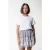 Colourful Rebel Daphne Cheetah Pleated Mini Ruffle Skirt Beige