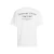 Croyez relaxed fit T-shirt met backprint – wit