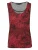 KOROSHI Top  rood / zwart