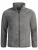 Arctic Seven fleecejas voor heren – Warme outdoorjas met rits – Donkergrijs