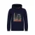 TYGO & vito hoodie met print – donkerblauw