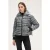 Motivi Printed Padded Jacket With Zip Black