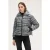 Motivi Printed Padded Jacket With Zip Black