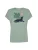 GREENBOMB Shirt ‘Panther Leaves’  navy / groen / lichtgroen / koraal