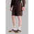 adidas Originals Firebird short – donkerbruin/oranjebruin