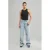 America Today straight jeans high waist light blue