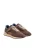 HOFF Sneakers laag ‘City Retro’  royal blue/koningsblauw / bruin / lichtbruin