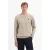 No Excess pullover fijn gebreid beige