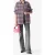 IRO Paris Wesina Overshirt Grey/pink