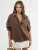 Busem Blouse  chocoladebruin