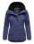 Marikoo dames winterjas met teddyfleece voering & capuchon
